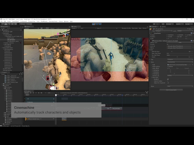 Unity for Artists and Designers – Cinemachine