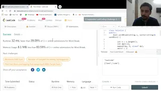 Word Break Dynamic Programming Leetcode 60 Interview problems