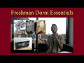Freshman Dorm Must-Have Items - University of Minnesota