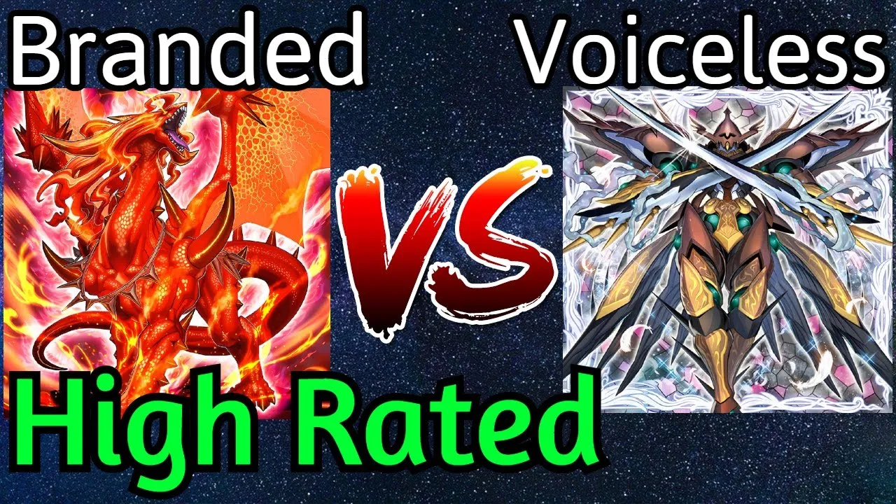 Branded Vs Voiceless Voice High Rated DB Yu-Gi-Oh!