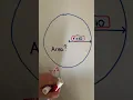 Download Lagu How To find Area of CIRCLE? #shorts #maths