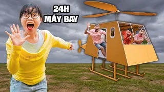 Hà Sam thử Thách Người Cuối Cùng Còn Ở trên Máy Bay Tự Chế Từ Bìa Cát Tông - Ai Ở Lại  Lâu nhất ?