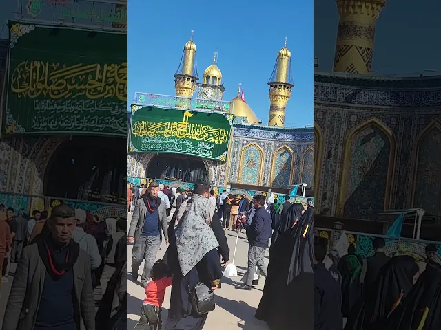 ⁣زرنا عنكم مع زوجتي الغالية ام امنه والعيال زيارة الإنابة ونسأل الله القبول