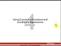 Using Conversion Functions And Conditional Expression Oracle SQL Tutorial In