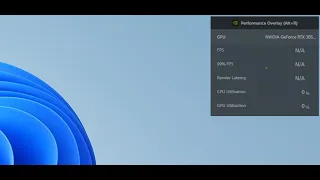 How To Remove Performance Overlay Box From The Corner Of Windows 11 Screen