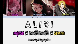 Download ALIBI [senra x nqrse x mafumafu] ROM/JPN/ENG Color Coded Lyrics MP3