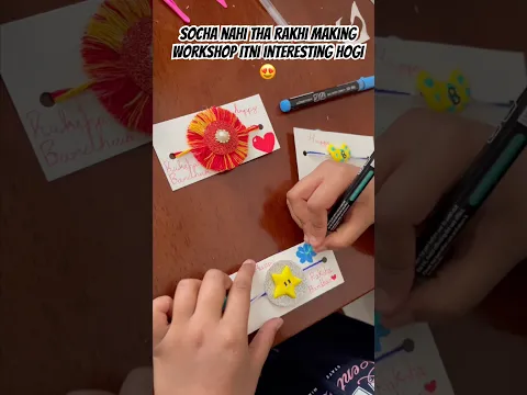 DIY Rakhi😍