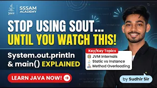 System out println main Method in Java Explained JVM Static Command Line Arguments