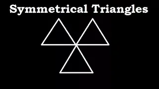 Draw Three Symmetrical Triangles with One Commen Corner GW BASIC Programing Tutorial