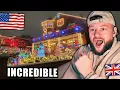 British Guy Reacts to Christmas Neighbourhoods in America!