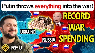 Russia’s military budget hits an all-time high as the economy struggles to keep up