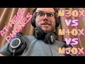 Headphone Shootout Technica s ATH-M30x M40x and M50x