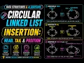 Circular Linked List Insertion Head Tail Position GATE Data Structures Algorithms