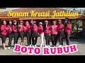 Lagu Boto Rubuh / Senam Kreasi Jathilan / Kamar Studio /  Koreo : @aniruwandari
