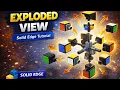 How to Explode a Cube Assembly in Solid Edge Part 6