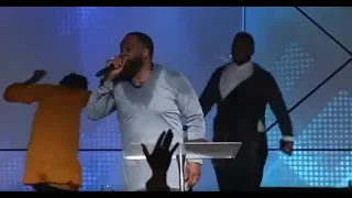 Bishop Joel Tudman Crazy Praise Break at The Potter s House of North Dallas