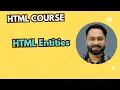 HTML Entities Explained Display Special Characters in HTML