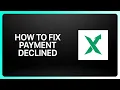 How To Fix Payment Declined On Stockx Tutorial
