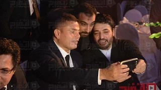 اتفرج عمرو دياب يرقص وحسام حسني يغني  لولاش  دندنها