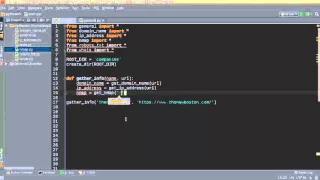 Python Website Scanner Tutorial 7 Running the Final Program