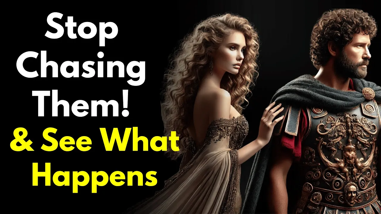 Outline Video Stop Chasing Them and See What Happens! | Stoicism