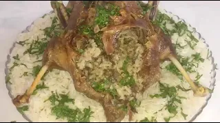 İç Pilavlı Tavuk Dolma | Fırında İç Pilavlı Tavuk. 