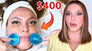 جربت أغلى تنظيف بشرة في مدينتي 400 صدمة 