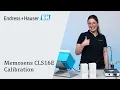 Memosens CLS16E Calibration