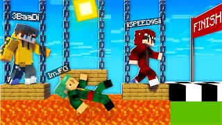 ماين كرافت لعبة طريق الموت مع الشباب اكثر واحد محظوظ بالعالم 