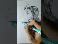 How to draw the face of Nezuko