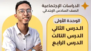 الدرس الرابع التحديات البيئية فى وطننا العربى للصف السادس الابتدائي 2026 