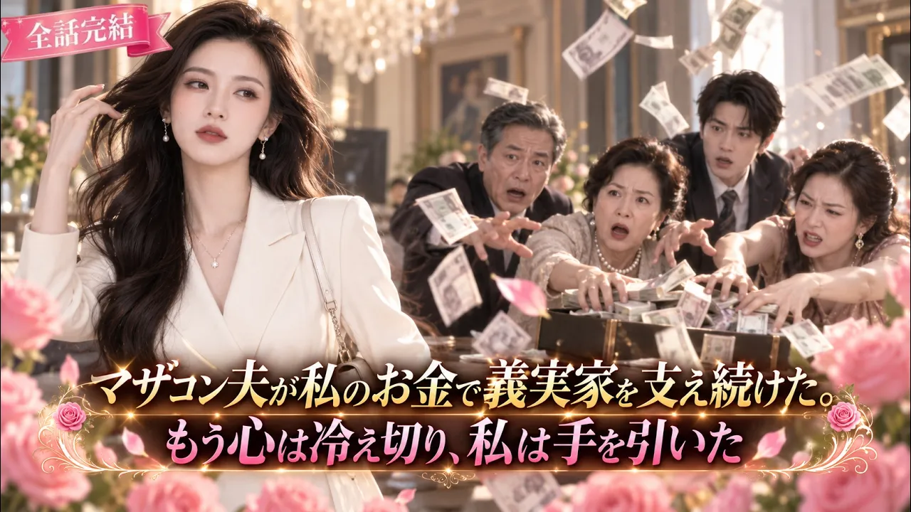 マザコン夫が私のお金で義実家を支え続けた。もう心は冷え切り、私は手を引いた 日本語字幕 無料全話