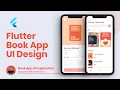 Flutter UI Tutorial - Designing Book Library App UI Design UI Exploration Uplabs