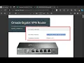 Tp-Link Router Omada ER605 Firmware Update