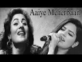 Lagu Aaiye Meherbaan | Gul Saxena | Live | Howrah Bridge | Asha Bhosle | Madhubala \u0026 Ashok Kumar