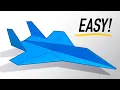Lagu BEST Jet Paper Plane Flies 100 FEET! (Easy) — How to Make SU-27