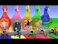 Download Lagu Long Slide Game With Cow Elephant Gorilla Hippopotamus Tiger 3d Animal Game Funny 3d Animals