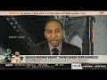 ESPN FIRST TAKE Stephen A on Greg Olsen Bold Prediction Week 7 49ers at Redskins