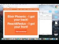 React Redux Registration and Chat system with Elixir Phoenix - Part 3