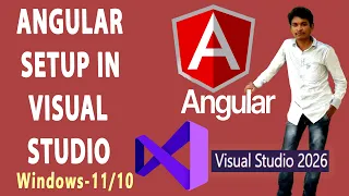 How to Create Angular Cli Project in Visual Studio 2026 On Windows 11 l 10