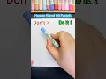 How to blend oil pastels