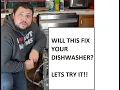 GE DISHWASHER NOT DRYING TOP FIX TCO RESET - GE ADORA