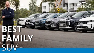 2023 Hyundai Palisade v Santa Fe v Kia Sorento v Nissan Pathfinder v Skoda Kodiaq v Toyota Kluger