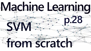 Completing SVM from Scratch - Practical Machine Learning Tutorial with Python p 28