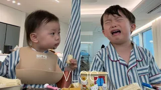 [VLOG] 태하의 눈물 젖은 바나나..🍌 오빠 무슨 일 있어?