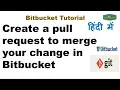 How to raise pull requests in bitbucket Create a pull request to merge your change Hindi