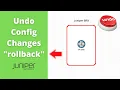 Quickly Undo MISTAKES Using Rollbacks on Juniper