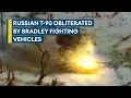 Download Lagu Ukraine: How US-supplied Bradleys destroyed feared Russian T-90 tank