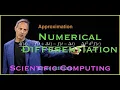 Scientific Computing Numerical Differentiation