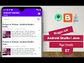 Blogger API 07 Page Details Android Studio Java